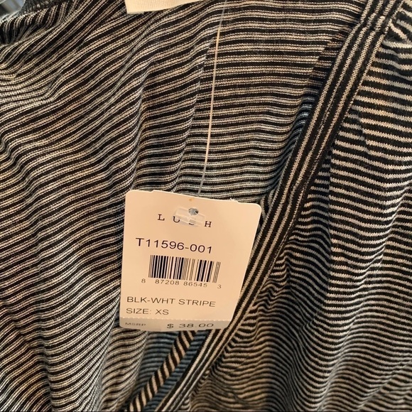 NWT | Lush | Cross Front Oversize Tee | XS - Picture 9 of 9